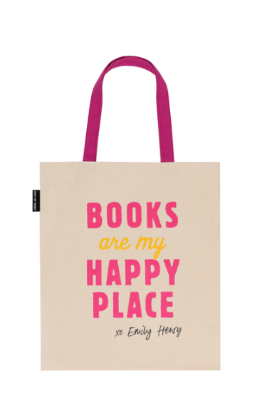 Emily Henry: Happy Place Tote Bag