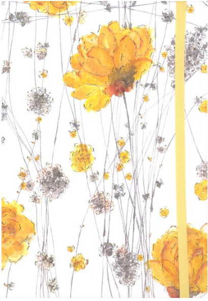 Yellow Flowers Journal