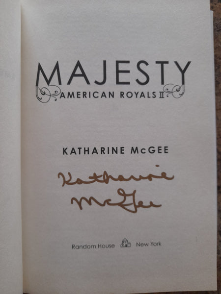 SIGNED COPY - Majesty by Katharine McGee