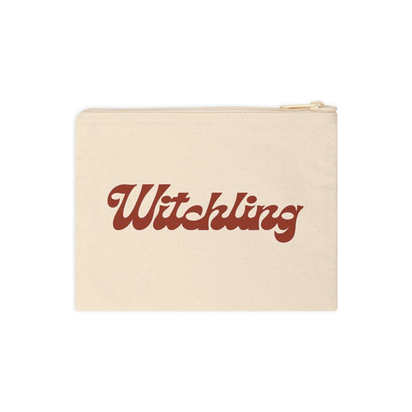 Witchling Cotton Zipper Pouch