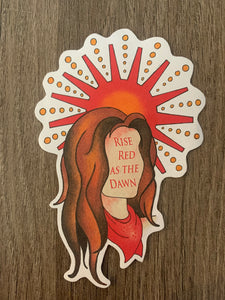 Red Queen Sticker