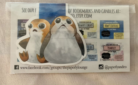 Porg Magnetic Bookmark