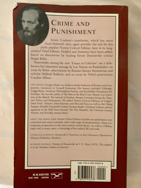 Crime and Punishment (with student annotations) (preloved)